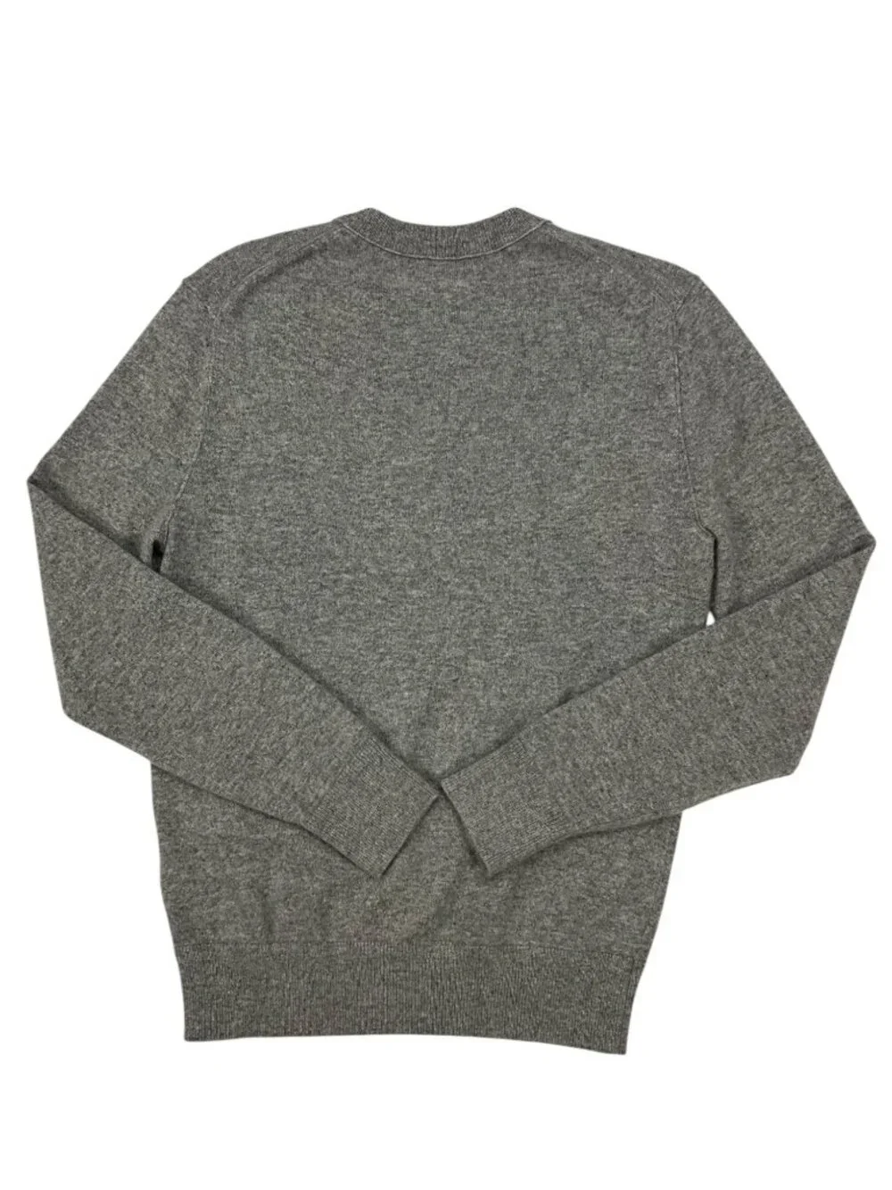 Banana Republic Cashmere Crew Neck Sweater S Gray Long Sleeve Fall Fashion